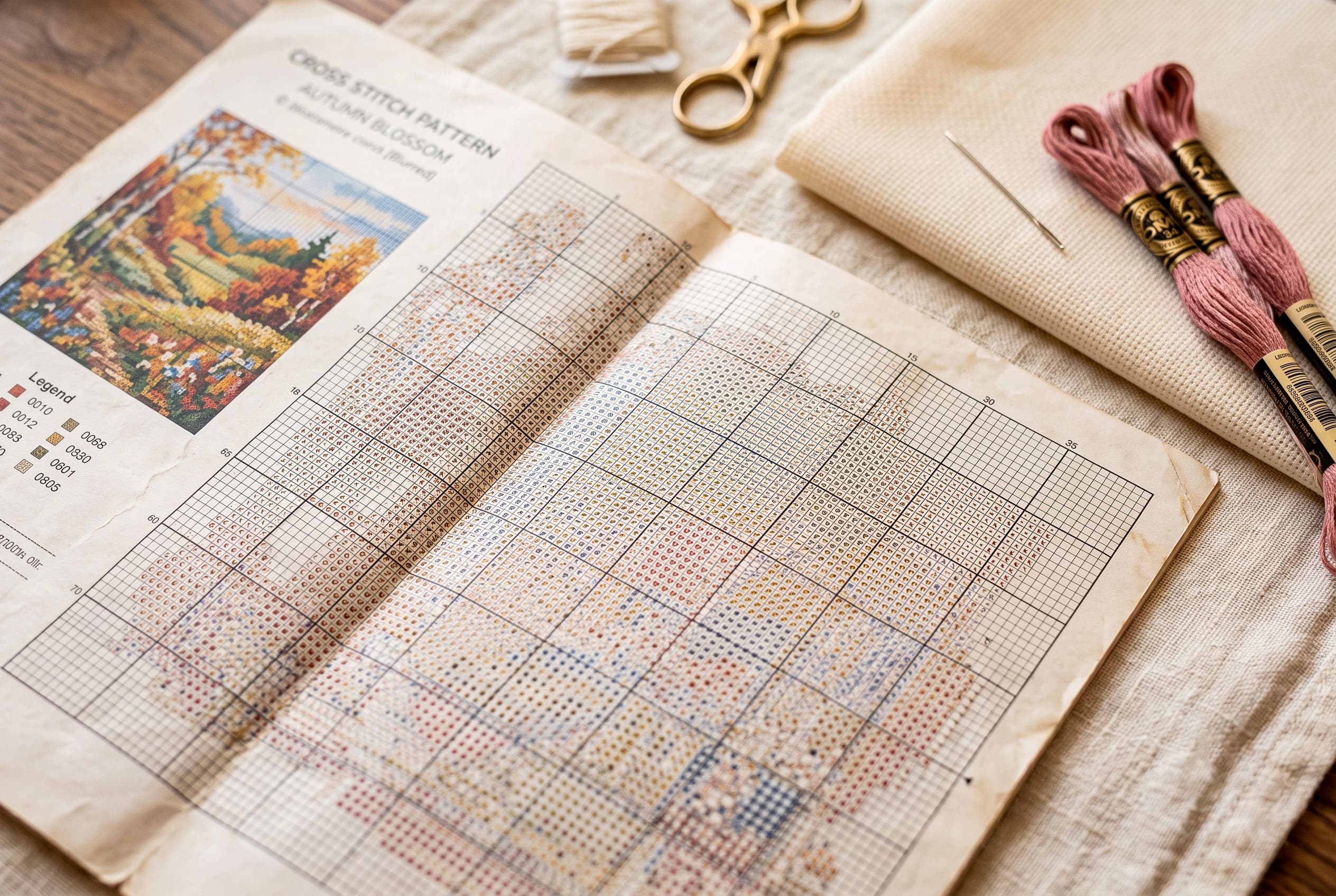 How to read a cross stitch pattern (a beginner's guide)